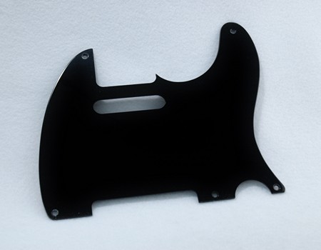 Callaham Black Fiberboard Bakelite Lacquered 1-ply T Model Pickguard