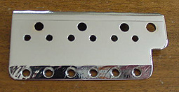 Current Fender production and Custom Shop Top Plate