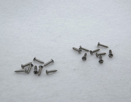 Pickguard Stainless Steel Screws